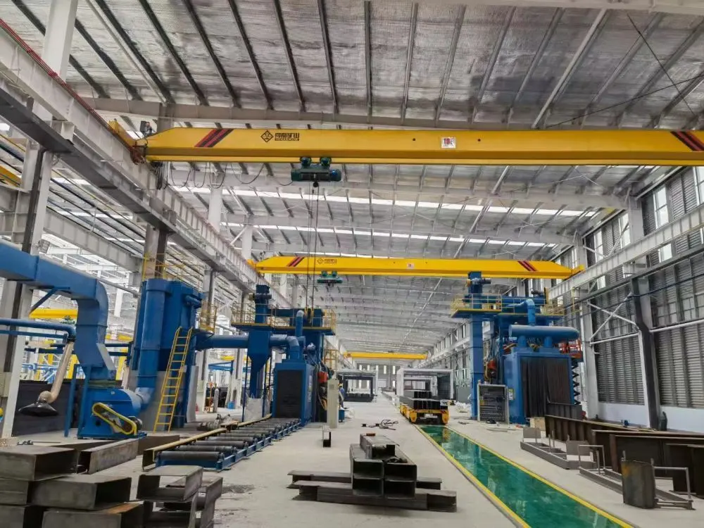 Pass Through Shot Blasting Machine  Roller Conveyor Shot Blaster (20)5xf