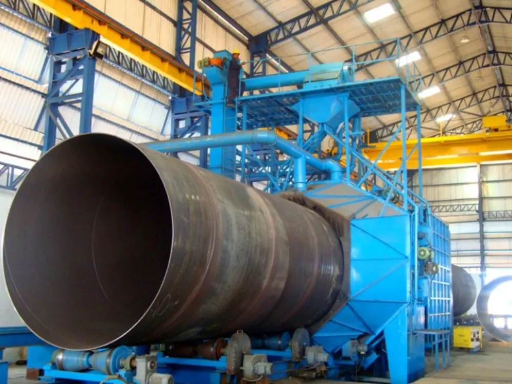 How to understand the application of steel pipe shot blasting machine