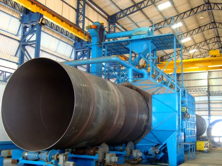 Steel Pipe shot blasting machine  Pipe shot blaster  Pipes Auto Blasting Machine for Pipe External (2).png