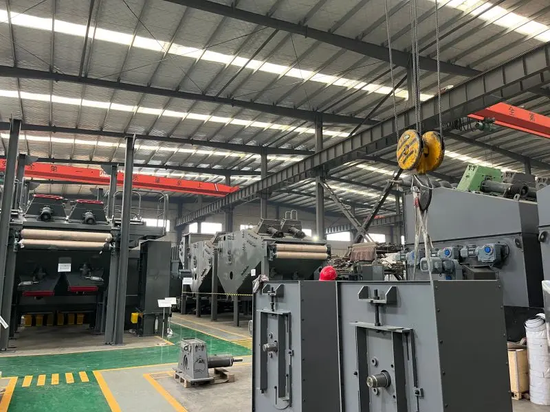 Steel Strip Shot Blasting Machines Stainless Steel Rolled Coil Shot Blasting Machine (32)eu6