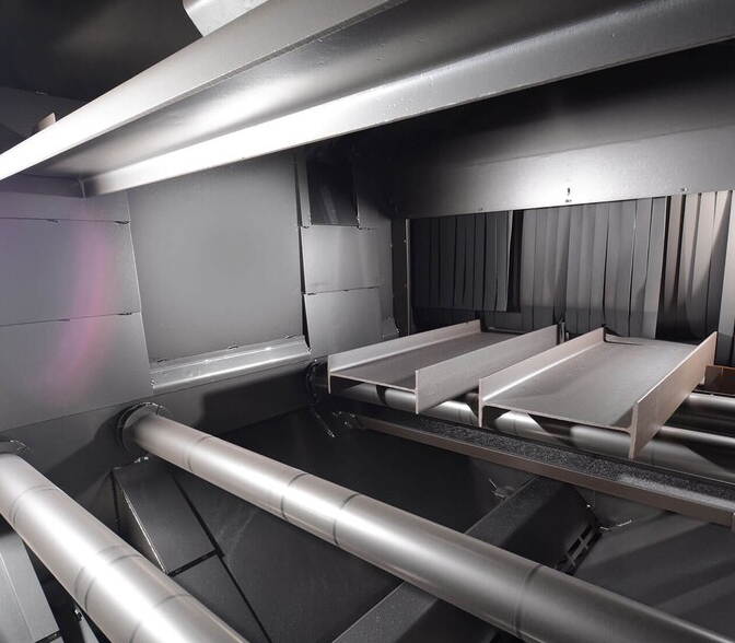 Steel Preservation Line- Plate Structure Shot Blasting And Painting Machine1806