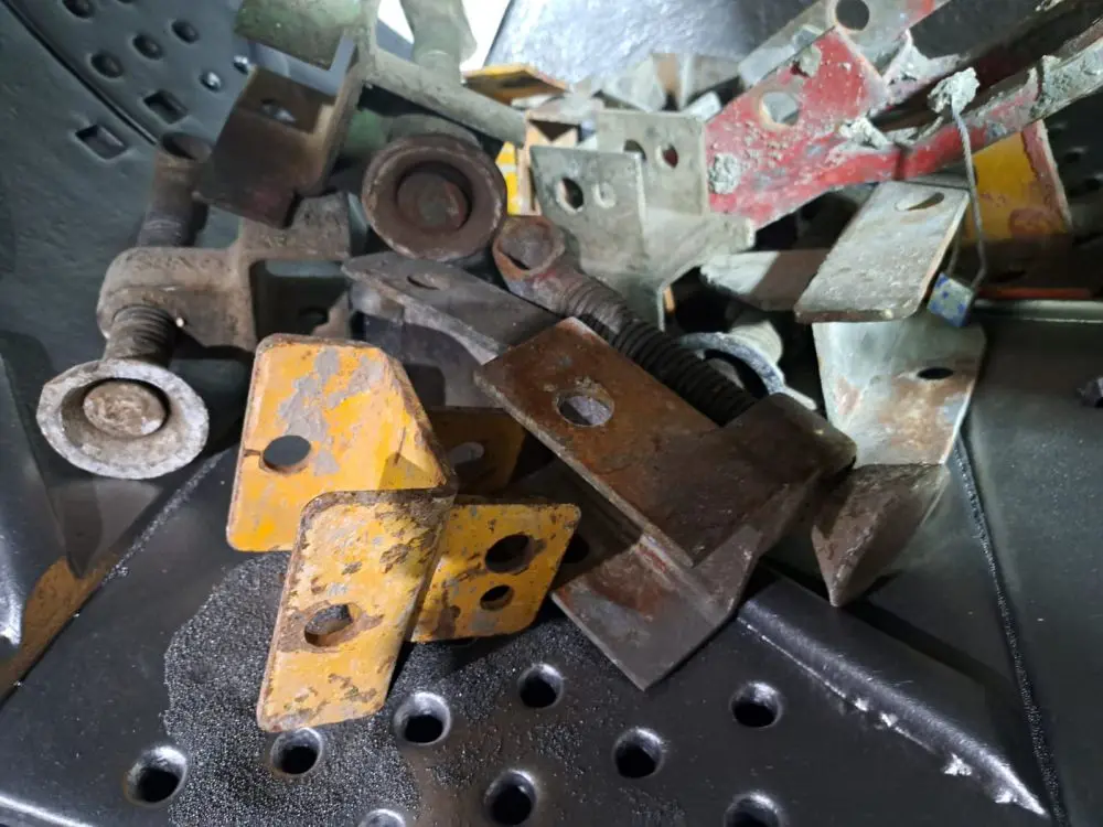 Drum Type Shot Blasting Machine  Rotary Barrel Shot Blasting Machine  Tilting drum shot blasting m (9)pnn