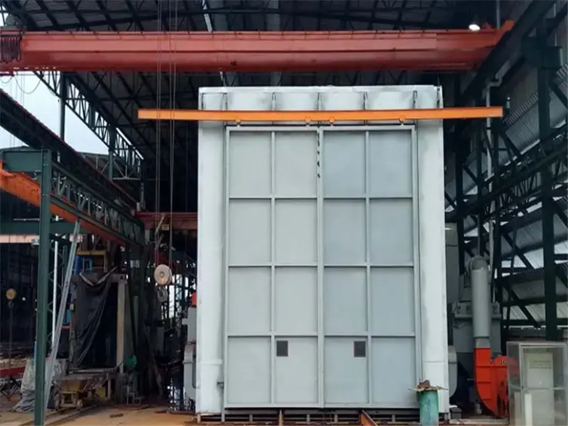 Industrial Sand Blasting BoothAbrasive Blast Booth And Spray Paint Booth1 (8)6sr