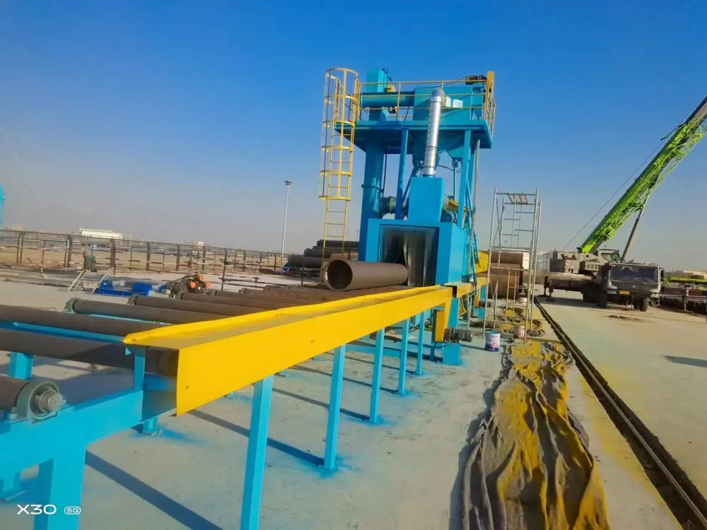 Steel Pipe Shot Blasting Machine