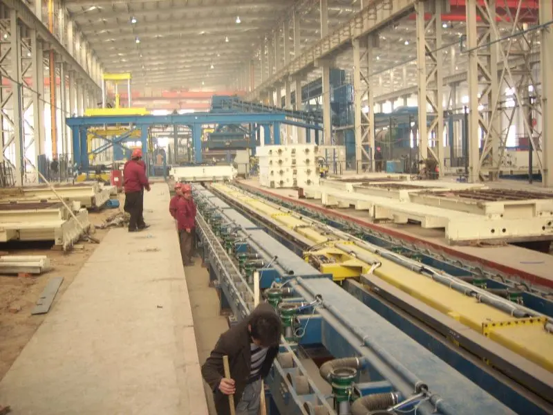 Vacuum Moulding  V-process Casting line  Vacuum sealed molding line (27)0io