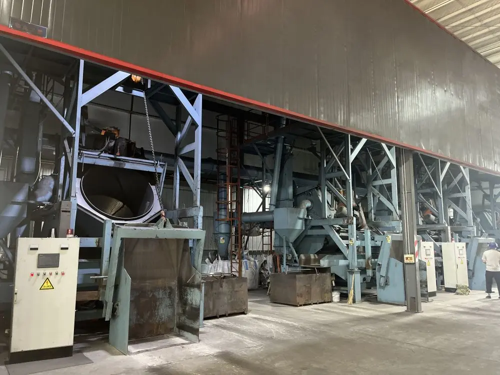 Drum Type Shot Blasting Machine  Rotary Barrel Shot Blasting Machine  Tilting drum shot blasting mac (8).jpg