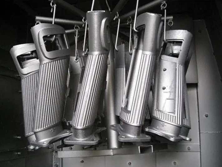 Hook Type Shot Blasting Machine  Spinner Hanger Type Shot Blasting Machine  hoist type shot blast mach (11)1h8