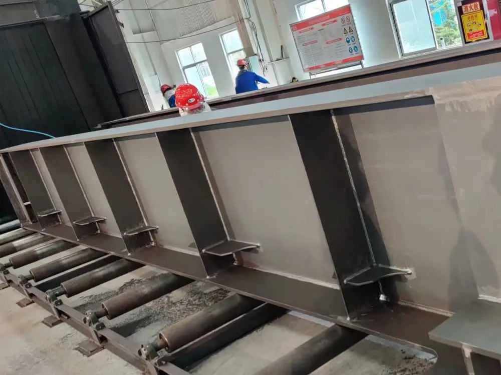 Pass Through Shot Blasting Machine  Roller Conveyor Shot Blaster (18)hzn