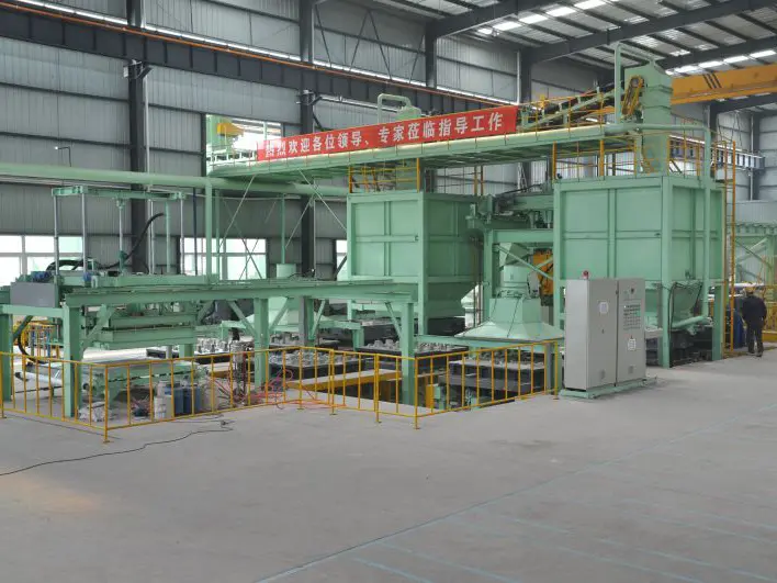 Vacuum Moulding  V-process Casting line  Vacuum sealed molding line (6).jpg