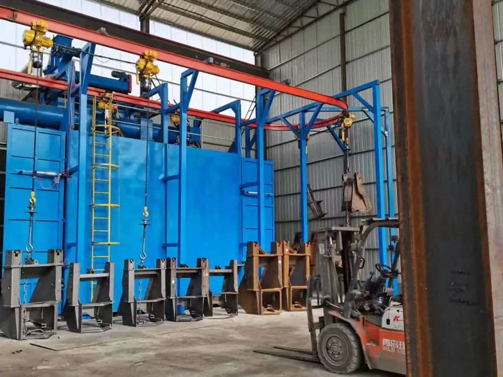Pass through monorail shot blasting machine  Catenary suspension shot blasting machine-3 (3).jpg