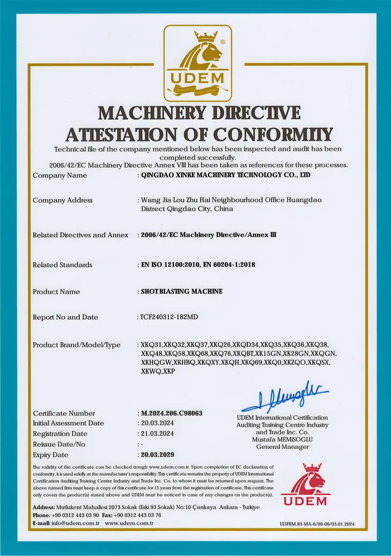 XKMT ISO Certification (1)01k