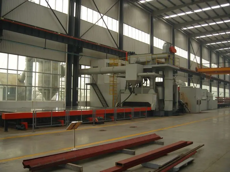 Steel Preservation Line- Plate Structure Shot Blasting And Painting Machine (11)dix
