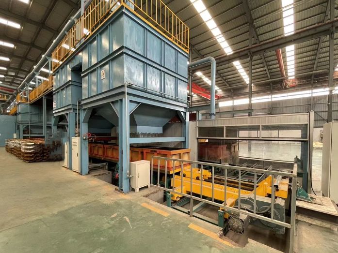 Foundry Clay Sand Mechanized Reclamation Processing Line  Green Sand Treatment Production Line (12)9u4