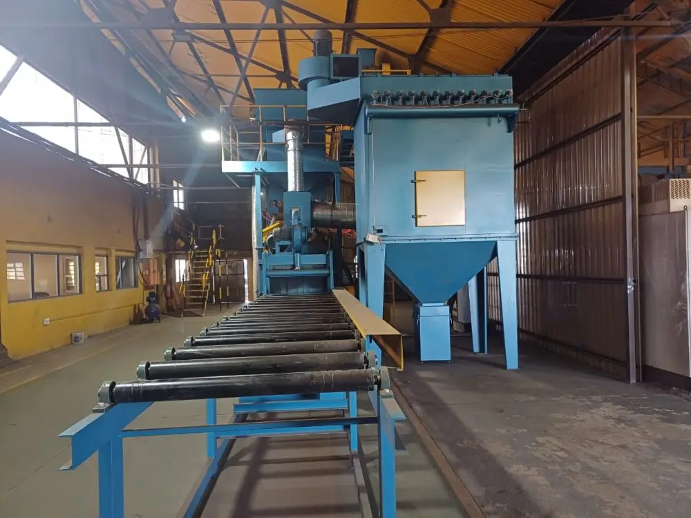 Pass Through Shot Blasting Machine  Roller Conveyor Shot Blaster (4).jpg