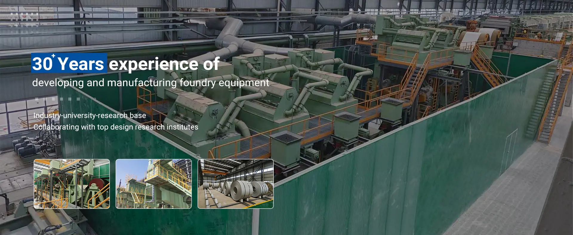 Foundry Clay Sand Mechanized Reclamation Processing Line / Green Sand Treatment Production Line