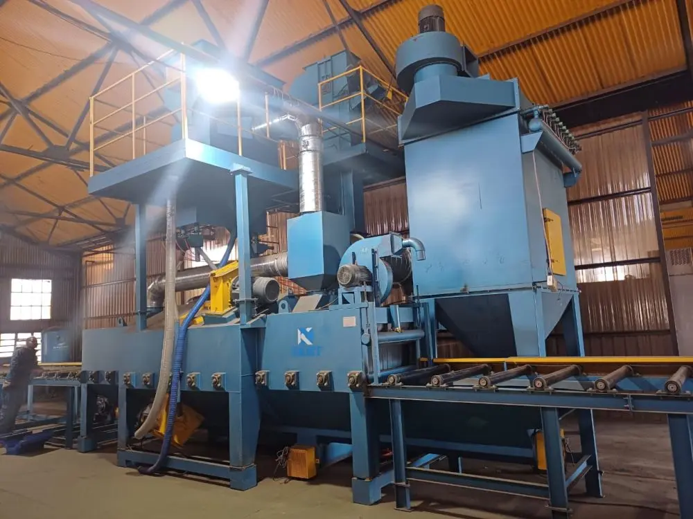 The Introduction Of Pass Through Shot Blasting Machine