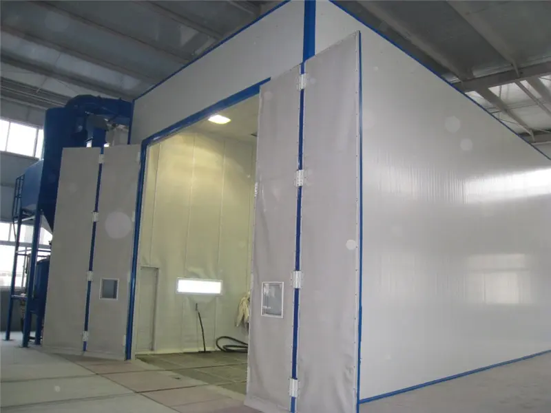 Industrial Sand Blasting BoothAbrasive Blast Booth And Spray Paint Booth1 (1)mnk