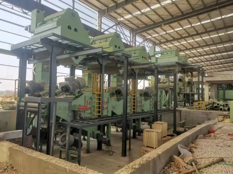 Steel Strip Shot Blasting Machines Stainless Steel Rolled Coil Shot Blasting Machine (29)jkr