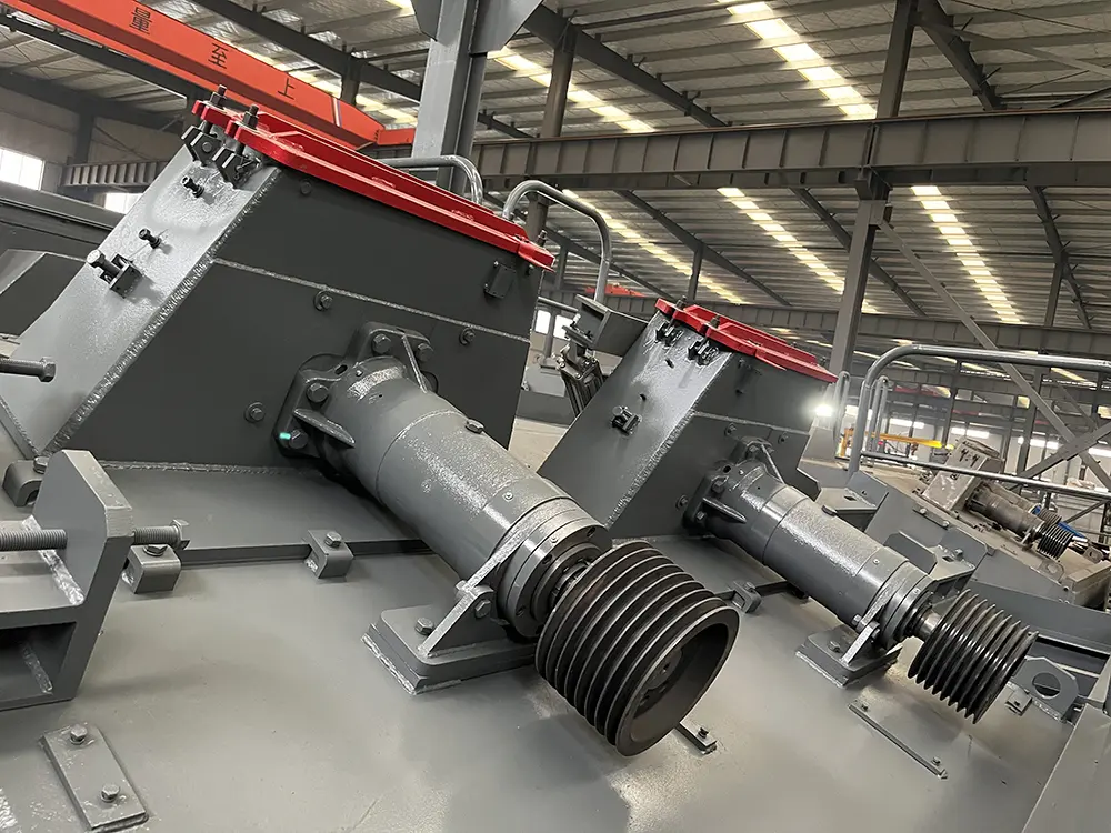 Pass through monorail shot blasting machine  Catenary suspension shot blasting machinedmi