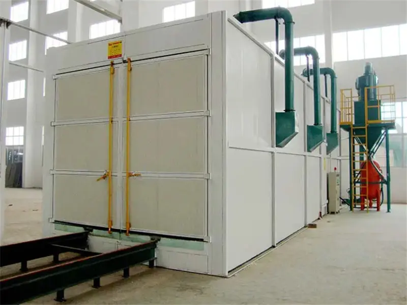 Industrial Sand Blasting BoothAbrasive Blast Booth And Spray Paint Booth1 (7)xy4