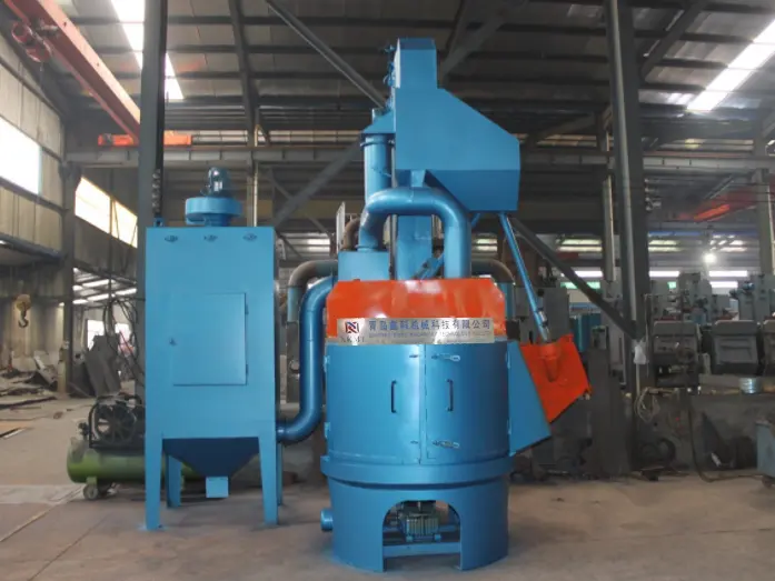 Rotary Table Shot Blasting Machine  Table type blasting machine  Automatic with a rotary table (22)oi1