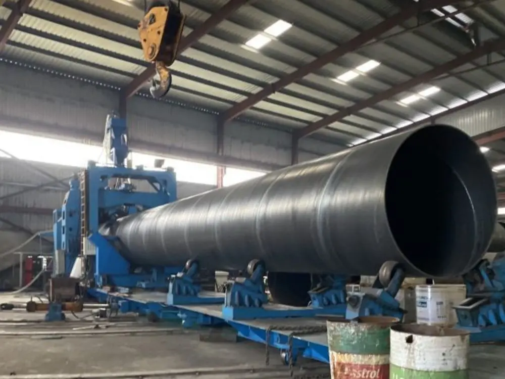 Steel Pipe shot blasting machine  Pipe shot blaster  Pipes Auto Blasting Machine for Pipe External (15)73b