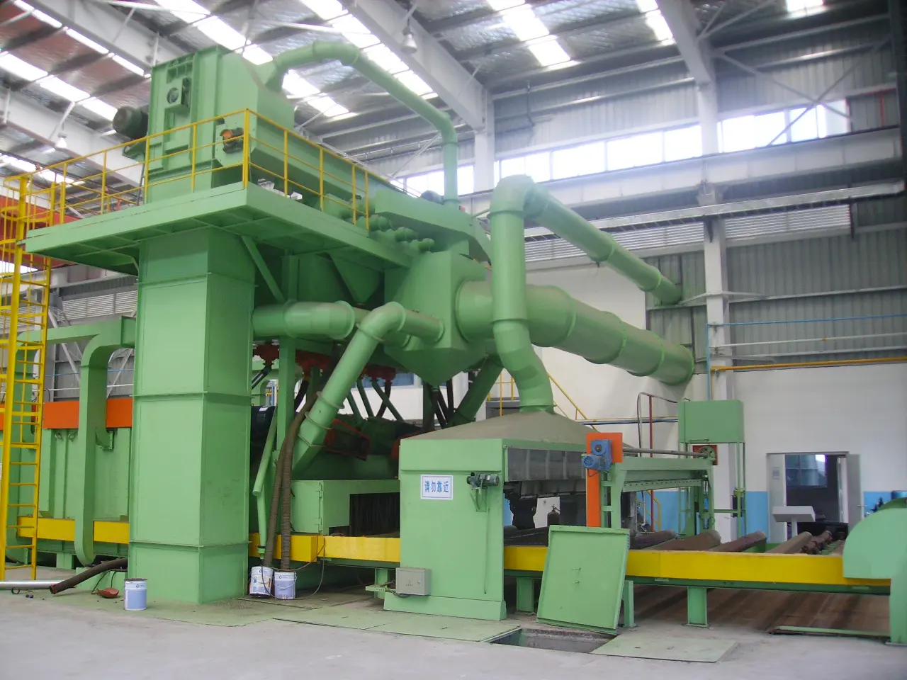 Steel Preservation Line- Plate Structure Shot Blasting And Painting Machine (20)gks