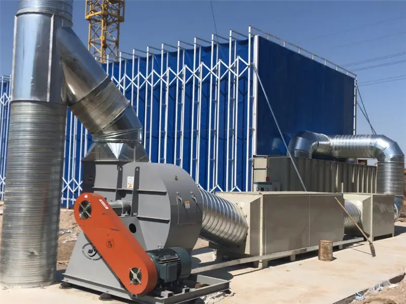 Industrial Sand Blasting BoothAbrasive Blast Booth And Spray Paint Booth1 (12)393