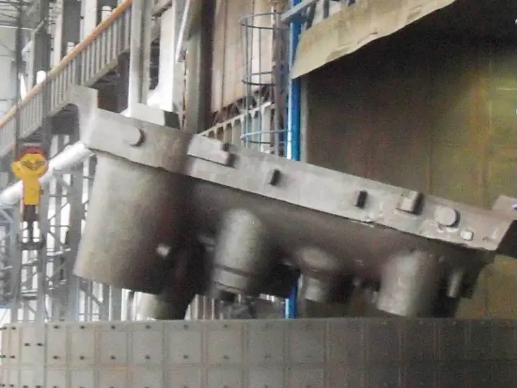 Trolley Type Shot Blasting Machine  Continuous Shot Blasting Machine with trolley (10)anj