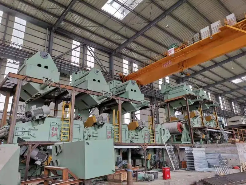 Steel Strip Shot Blasting Machines Stainless Steel Rolled Coil Shot Blasting Machine (30)qfa