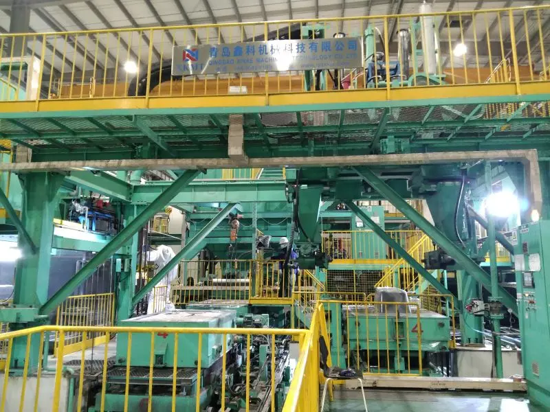 Vacuum Moulding  V-process Casting line  Vacuum sealed molding line (25)1j1